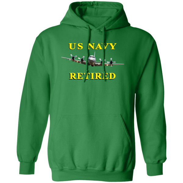 Navy Retired 1 Pullover Hoodie