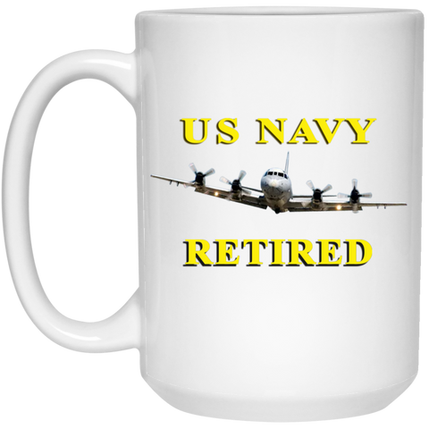 Navy Retired 1 Mug - 15oz