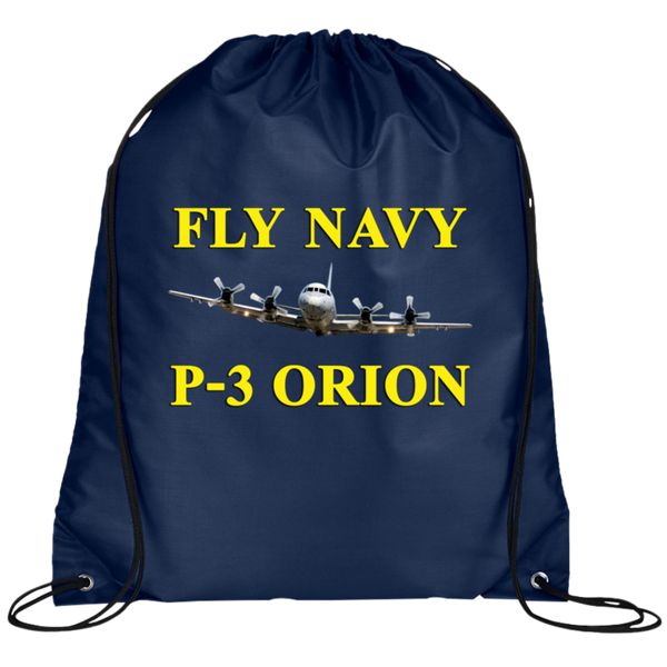 Fly Navy P-3 3 Drawstring Cinch Backpack