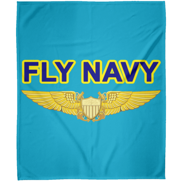 Fly Navy NFO Blanket - Arctic Fleece 50x60