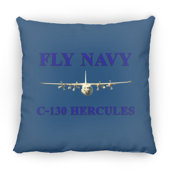 Fly Navy C-130 1 Pillow - Small Square