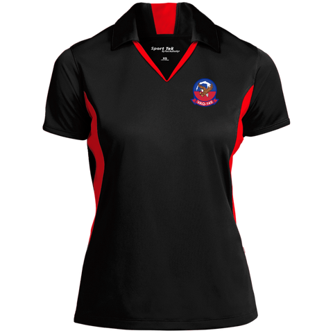 VAQ 140 1 Ladies' Colorblock Performance Polo