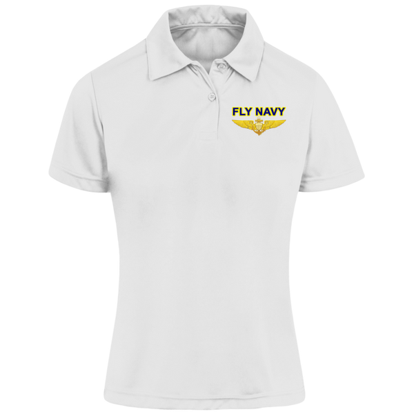 Fly Navy Aviator Team 365 Ladies' Zone Polo