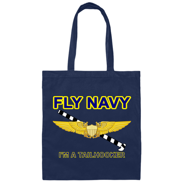 Fly Navy Tailhooker 3 Canvas Tote Bag