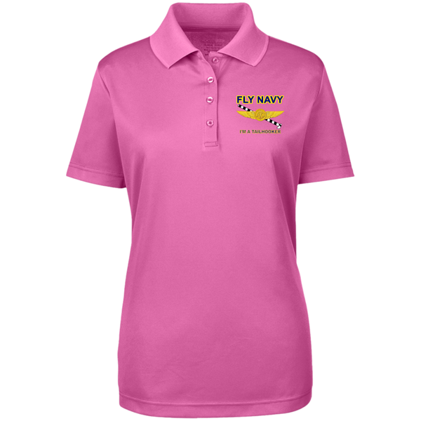 Fly Navy Tailhooker 2 Core 365 Ladies' Origin Pique Polo