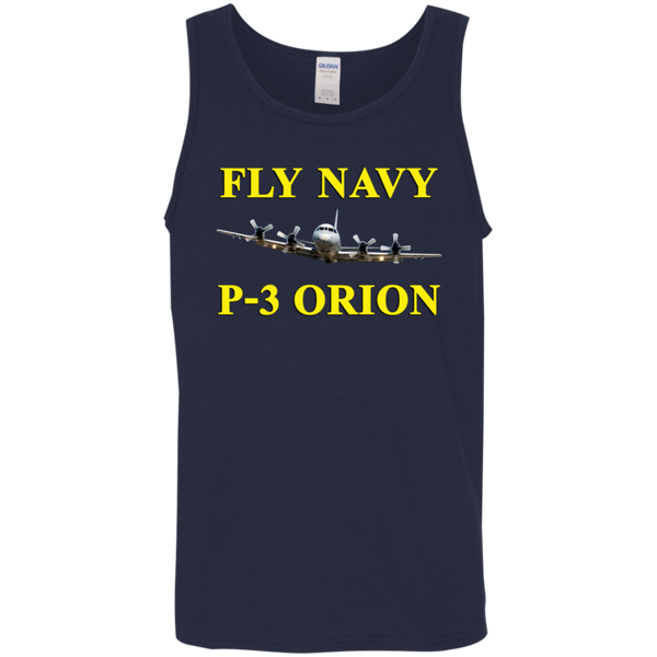 Fly Navy P-3 3 Cotton Tank Top