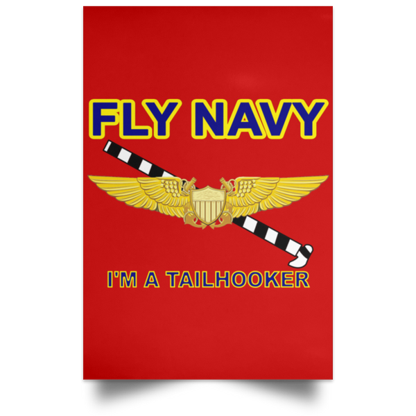 Fly Navy Tailhooker 3 Poster - Portrait