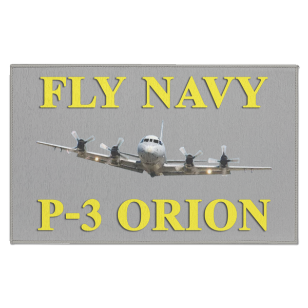 Fly Navy P-3 3 Indoor Doormat