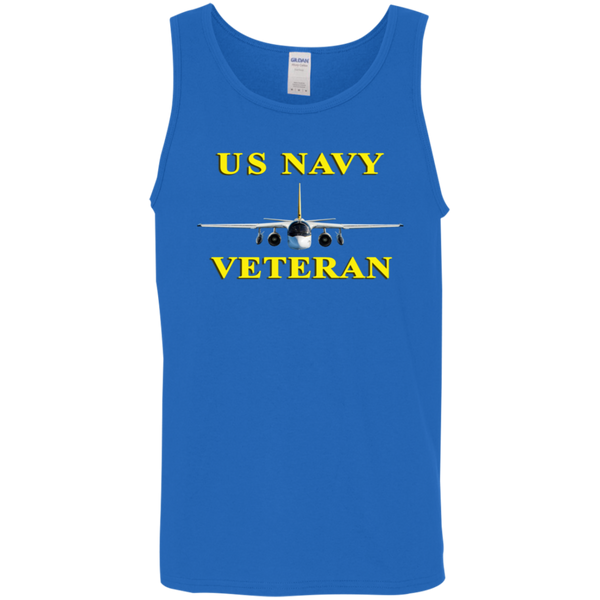 Navy Vet 3 Cotton Tank Top