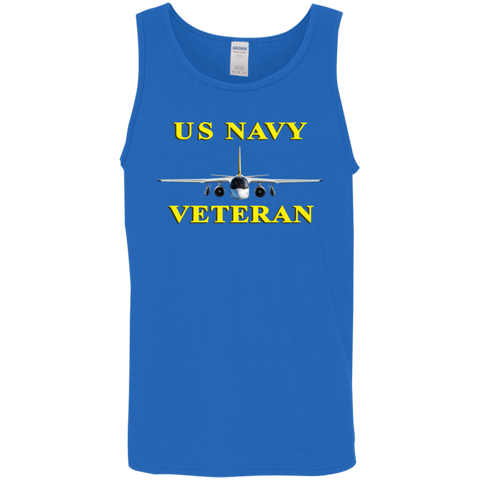 Navy Vet 3 Cotton Tank Top