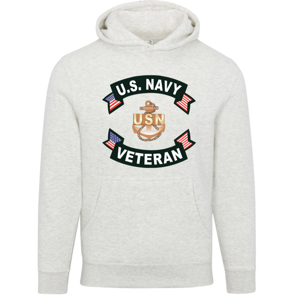 Navy Vet 1 Lane Seven Unisex Premium Hoodie