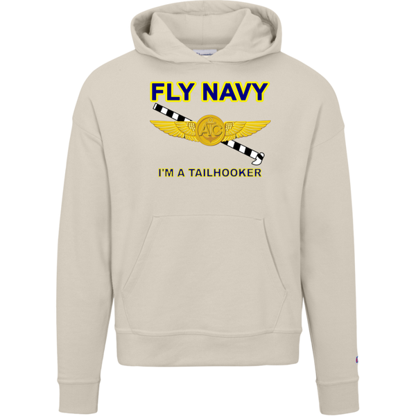 Fly Navy Tailhooker 2 Champion Ladies' Powerblend Hoodie