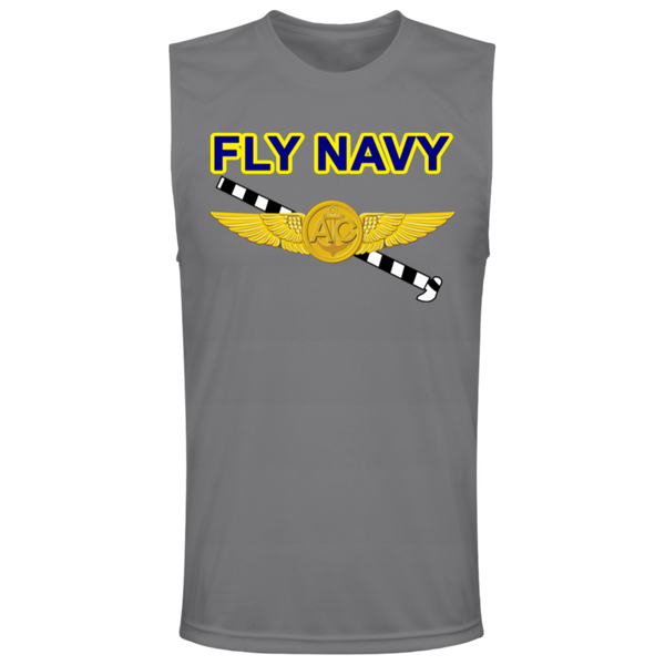 Fly Navy Tailhook 2 Team 365 Muscle T-Shirt