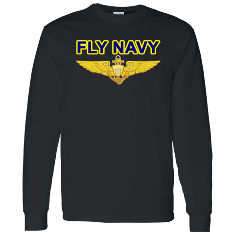 P-3C 2 Fly Aviator LS Cotton T-Shirt