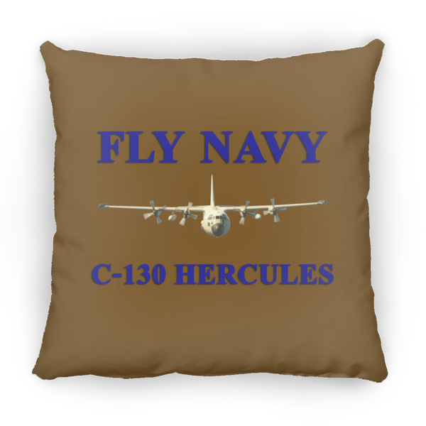 Fly Navy C-130 1 Pillow - Small Square