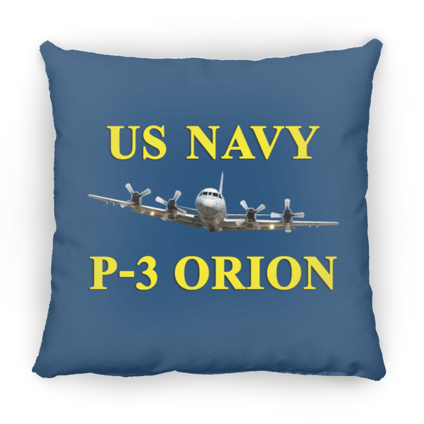 US Navy P-3 3 Pillow - Medium Square