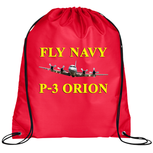 Fly Navy P-3 3 Drawstring Cinch Backpack