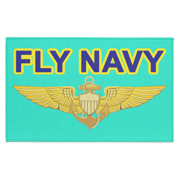 Fly Navy Aviator Indoor Doormat