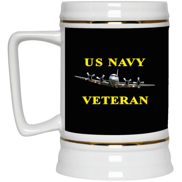 Navy Vet 2 Beer Stein - 22oz