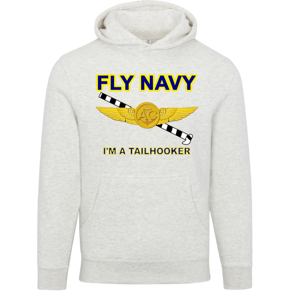 Fly Navy Tailhooker 2 Lane Seven Unisex Premium Hoodie