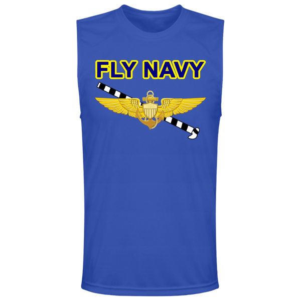 Fly Navy Tailhook 1 Team 365 Muscle T-Shirt