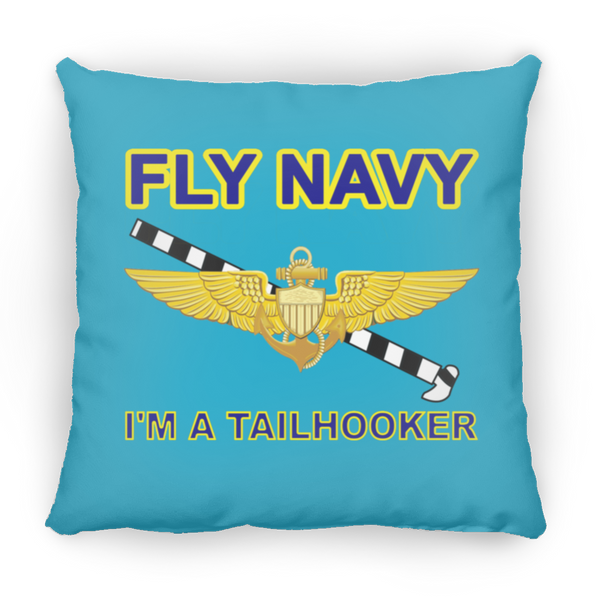 Fly Navy Tailhooker 1 Pillow - Medium Square