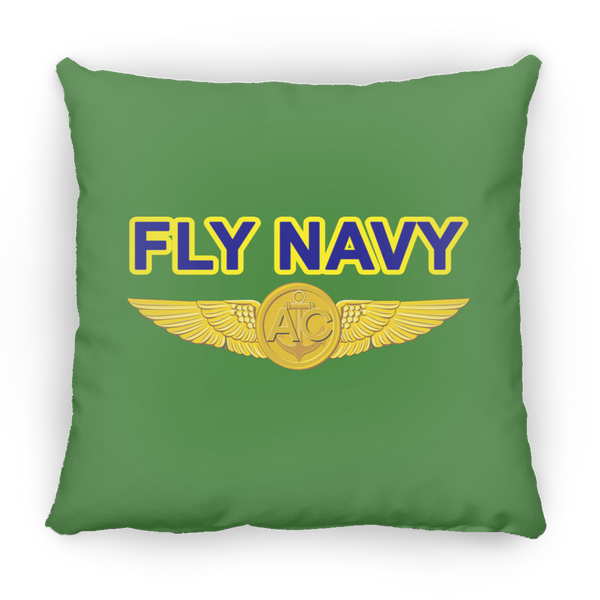 Fly Navy Aircrew Pillow - Small Square