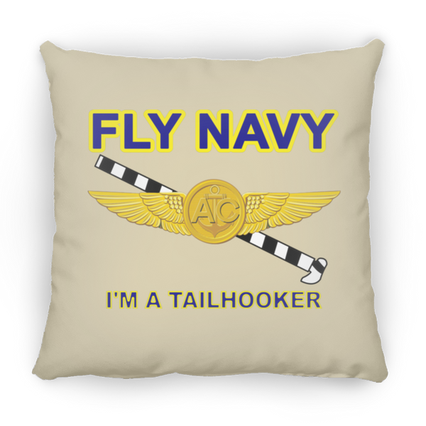 Fly Navy Tailhooker 2 Pillow - Medium Square