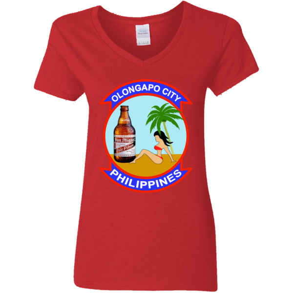 Subic Cubi Pt 05 Ladies' V-Neck T-Shirt