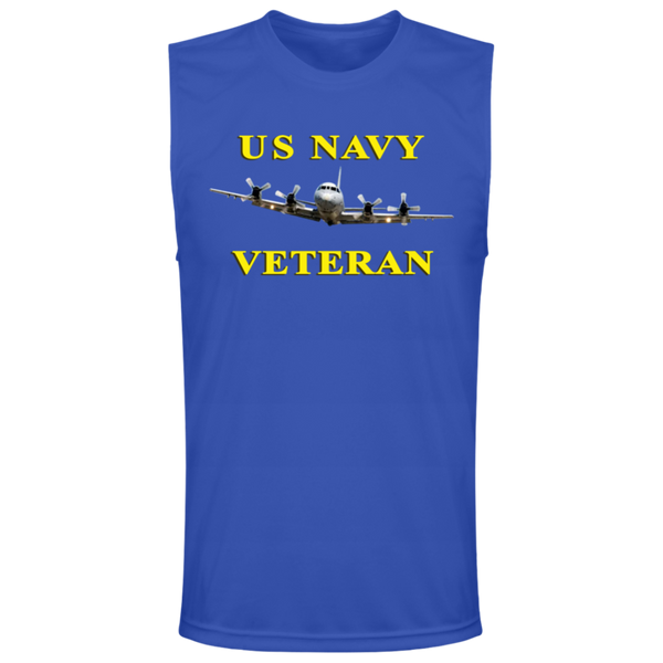 Navy Vet 2 Team 365 Muscle T-Shirt