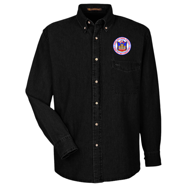 Subic Cubi Pt 11 Harriton LS Denim Shirt