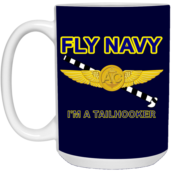 Fly Navy Tailhooker 2 Mug - 15oz