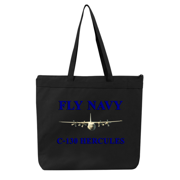 Fly Navy C-130 1 Melody Large Tote