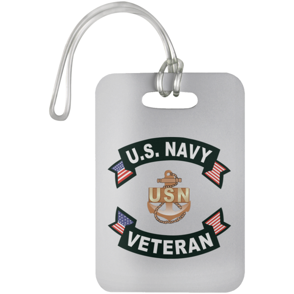 Navy Vet 1 Luggage Bag Tag