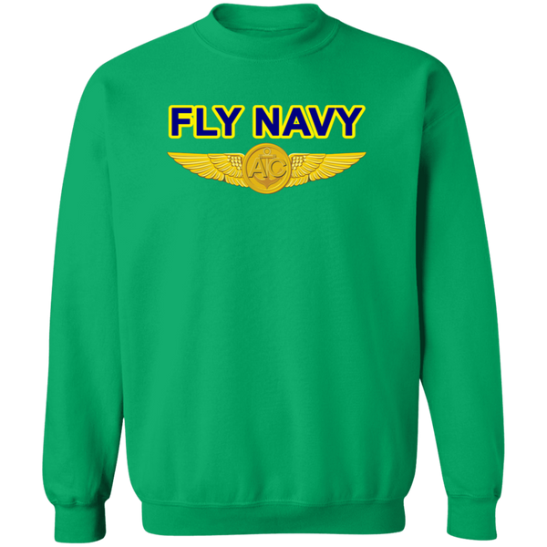 Fly Navy Aircrew Crewneck Pullover Sweatshirt