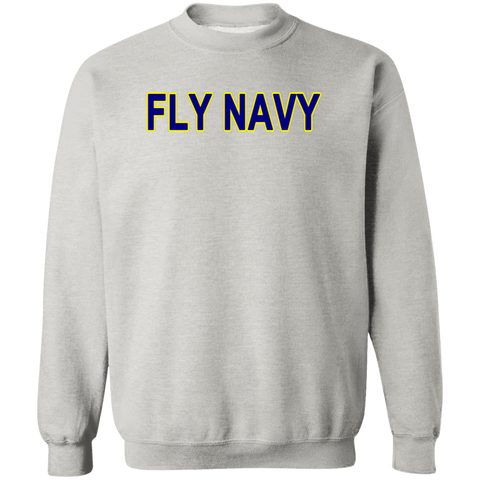 Fly Navy 2 Crewneck Pullover Sweatshirt