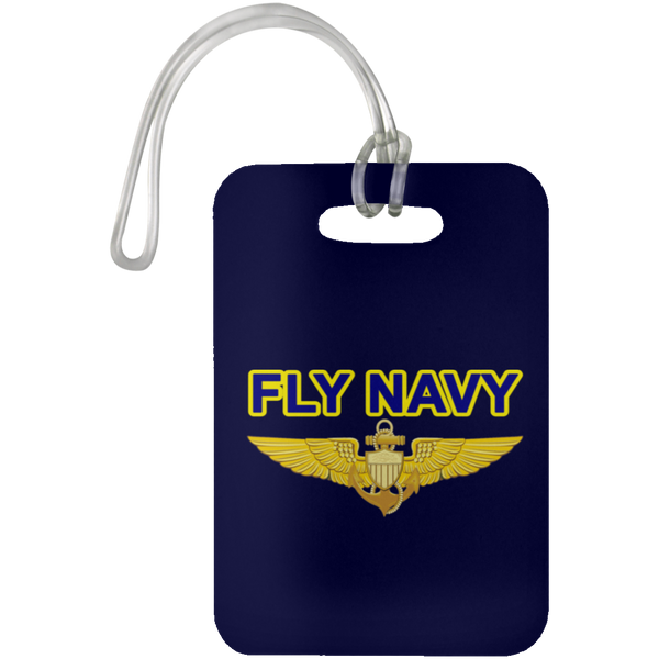 Fly Navy Aviator Luggage Bag Tag