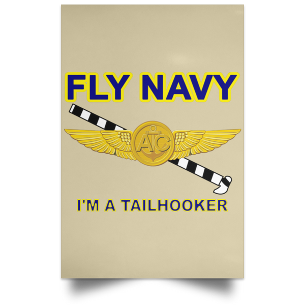 Fly Navy Tailhooker 2 Poster - Portrait