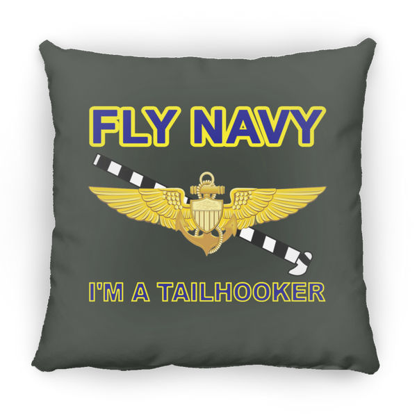 Fly Navy Tailhooker 1 Pillow - Small Square