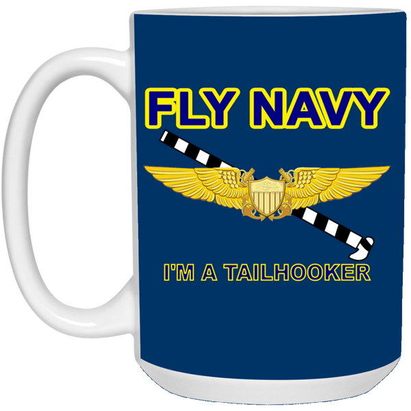 Fly Navy Tailhooker 3 Mug - 15oz