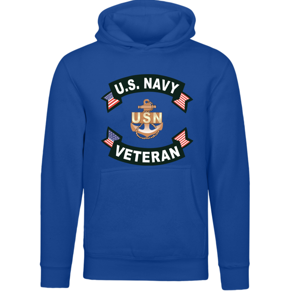 Navy Vet 1 Lane Seven Unisex Premium Hoodie