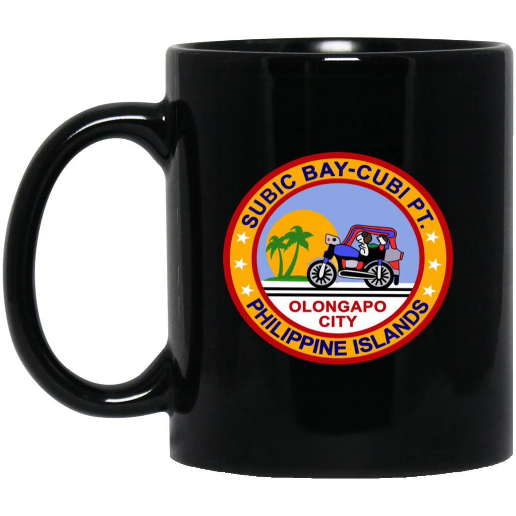 Subic Cubi Pt 03 Black Mug - 11oz