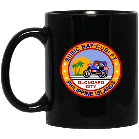 Subic Cubi Pt 03 Black Mug - 11oz