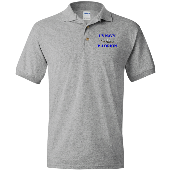 US Navy P-3 1 Jersey Polo Shirt