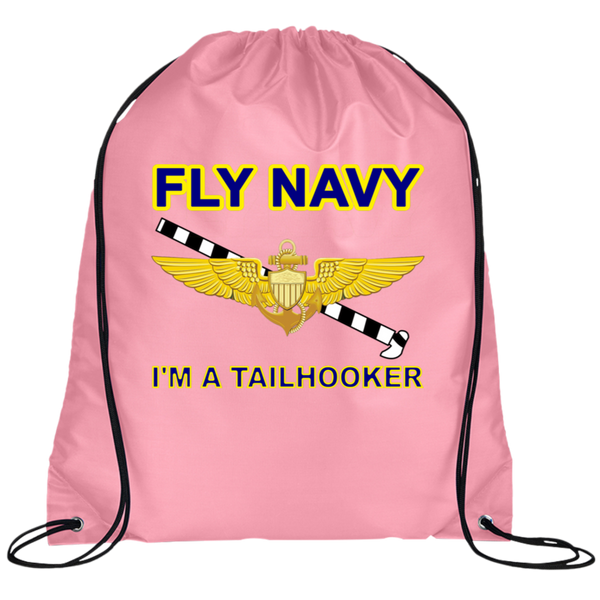 Fly Navy Tailhooker 1 Drawstring Cinch Backpack