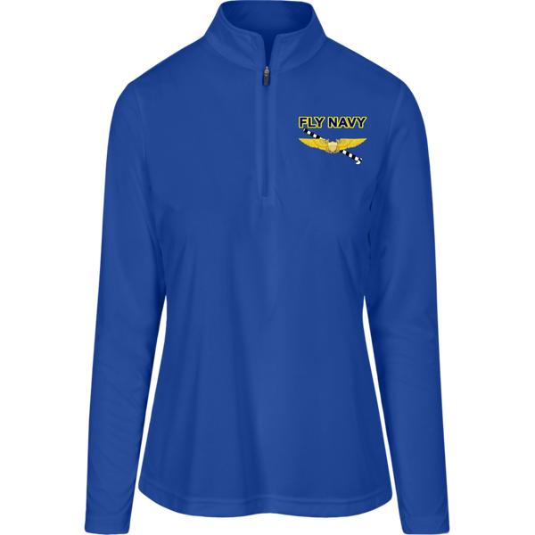 Fly Navy Tailhook 3 Team 365 Ladies' Zone Quarter Zip