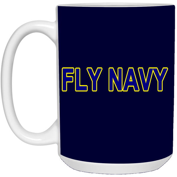 Fly Navy 2 Mug - 15oz