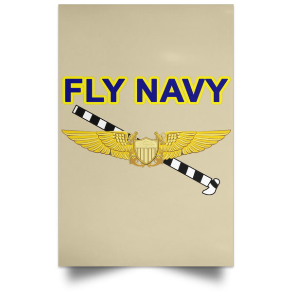 Fly Navy Tailhook 3 Poster - Portrait