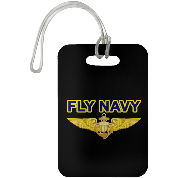 Fly Navy Aviator Luggage Bag Tag