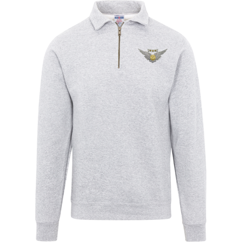 Combat Air 1 Jerzees Fleece Quarter Zip Pullover